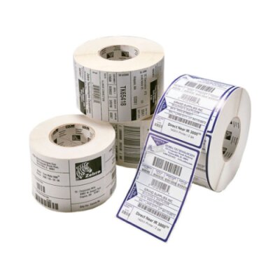 Przywieszki termotransferowe papierowe Zebra Z-Perform 1000T 190 Tag niepowlekane z perforacją białe 83x127mm rdzeń 76mm
