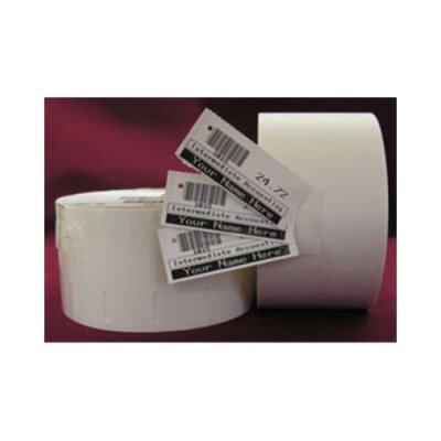 Przywieszki termiczne papierowe Zebra Z-Select 2000D 190 Tag powlekane z otworem z perforacją białe 57x35mm rdzeń 25mm