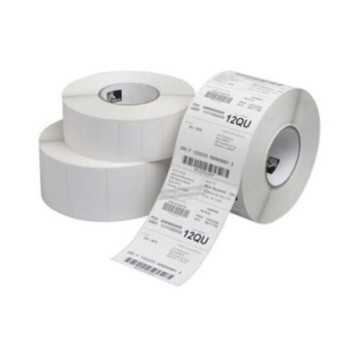 Przywieszki termiczne papierowe Zebra Z-Select 2000D 190 Tag powlekane z otworem z perforacją białe 102x76mm rdzeń 25mm