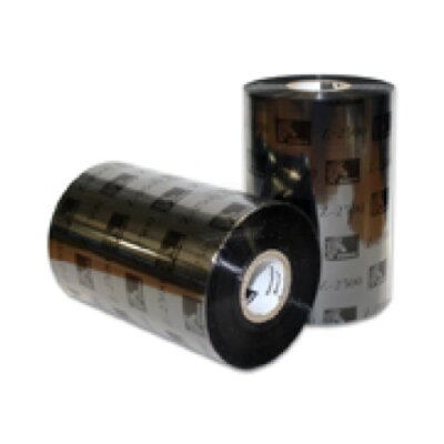 Taśma woskowa Zebra 2300 Standard Performance Wax czarna 131mmx450m rdzeń 25mm