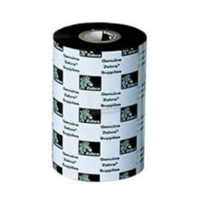 Taśma woskowo-żywiczna Zebra 3400 High-Performance Wax/Resin czarna 102mmx450m rdzeń 25mm
