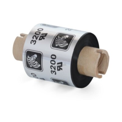 Taśma woskowo-żywiczna Zebra 3200 Premium High-Performance Wax/Resin czarna 33mmx74m rdzeń 12.7mm