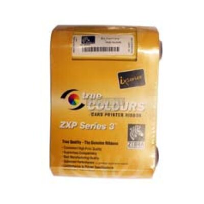 Taśma dwupanelowa Zebra TrueColours iSeries Eco-cartridge KrO z powłoką czarna 500 wydruków