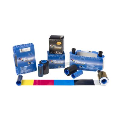 Taśma monochromatyczna Zebra TrueColours C Series biała 850 wydruków