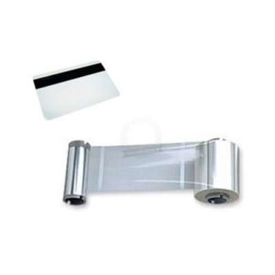 Laminat bezbarwny Zebra True Secure™ dolny połówka na karty z paskiem magnetycznym 0,025mm 625 wydruków