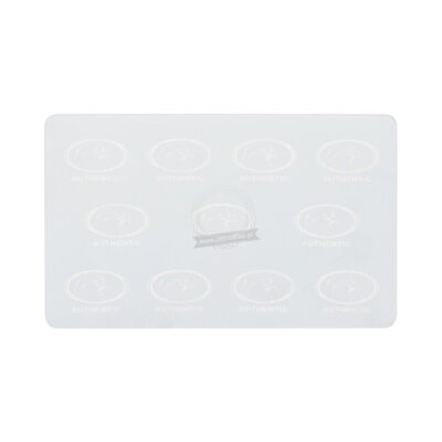 Karty plastikowe ZEBRA PVC Premier Plus Security kompozytowe z zabezpieczeniem (hologram z autentykiem) białe 0,762 mm - 500 kart
