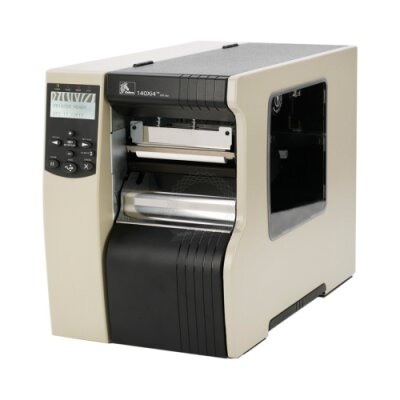 Drukarka termotransferowa 140XI4 Zebra; 203DPI, Serial, Parallel, USB, INT10/100, Nawijak, Odklejak