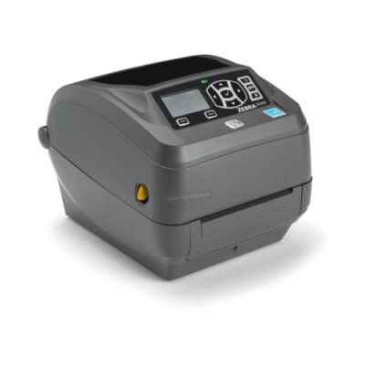 Drukarka termotransferowa ZD500 Zebra; 203 dpi, USB, Serial, Port równoległy, Ethernet/802.11abgn and BT, Obcinak,