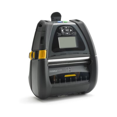 Drukarka termiczna QLn420 Zebra; CPCL, ZPL, XML, Serial and USB Cable Ready, Mfi + Ethernet, 128M RAM, 256M Flash, DT/Linered Platen, 3/4" Core, English, Grouping E, Shoulder Strap and Belt Clip, Media Width Sensor