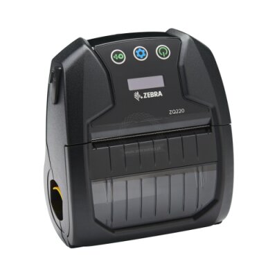 Drukarka termiczna ZQ220 Zebra; 3 inch, Bluetooth, label&receipt printing, English/Latin/Cyrillic