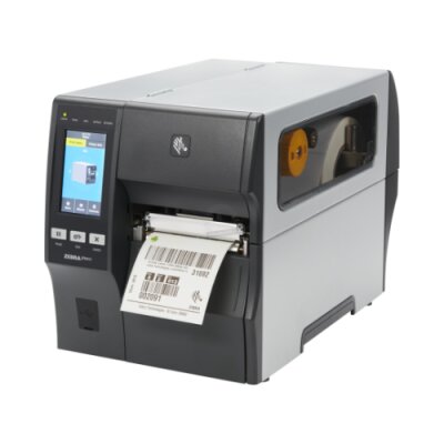 Drukarka termotransferowa ZT411 Zebra; 4", 203 dpi,  Serial, USB, 10/100 Ethernet, Bluetooth 4.1/MFi, USB Host, EZPL