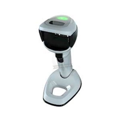 Przewodowy imager hybrydowy serii Zebra DS9900, kabel USB, podstawka, wysokie zagęszczenie