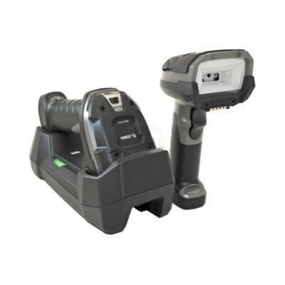 Czytnik bezprzewodowy Zebra DS3678, BT, Industrial Green, Black, 660 cm, ER, USB