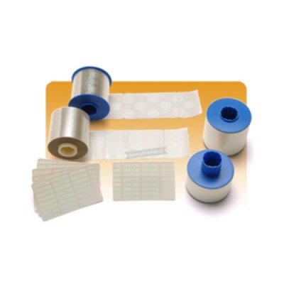 Laminat bezbarwny Zebra True Secure™ pokrywający całą kartę 0,025mm 100 wydruków