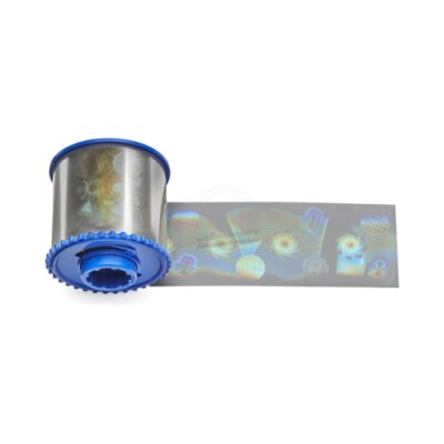 Laminat Zebra iSeries True Secure™ górny w wersji z tłem tapetowym - hologram z kulą ziemską 0,025mm 750 wydruków