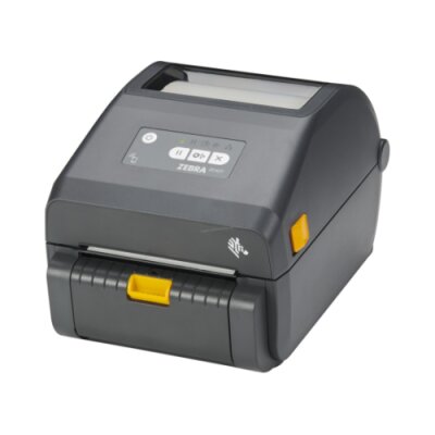 Drukarka termiczna Zebra ZD421; 203 dpi, USB, USB Host, Modular Connectivity Slot, BTLE5, EU and UK Cords, Swiss Font, EZPL