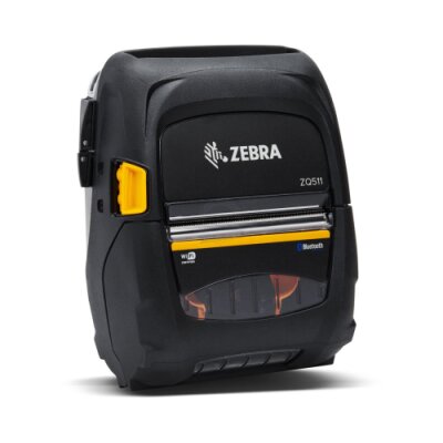 Drukarka termiczna ZQ511 Zebra; media width 3.15"/80mm, English/Latin fonts, Dual 802.11ac/Bluetooth 4.1, no battery, EMEA certs