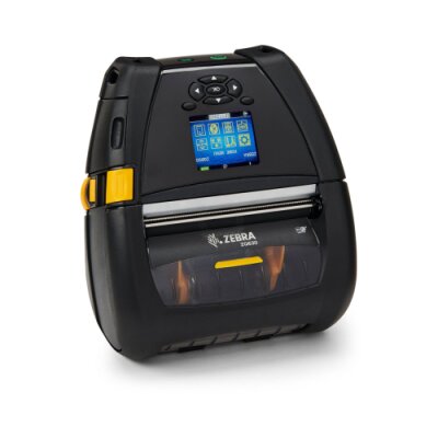 Drukarka termiczna ZQ630 Zebra; English fonts, BT 4.x, Linered platen, 0.75" core, Group E, Shoulder strap, Belt clip, Media Width Sen