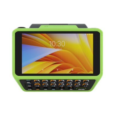 Terminal naręczny WT6400 Zebra; Touch Display and Keyboard, Extended Battery (5000mAh), 6GB RAM/64GB Flash, 13MP Side Camera, Rugged Connectors, Rest of World. Operating temp -30C/-22F to 50C/122F. Mounts must be ordered separately.