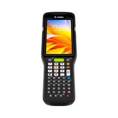 Terminal mobilny MC3450 Zebra; WAN - Data Only, 5G / LTE, GPS, LAN, WIFI 6E, One Nano SIM, One eSIM, Gun, Bluetooth, NFC, 4.0" Display, Vibrator, Android GMS, SE4770 Imager, 6GB RAM / 64GB UFS, 47 Key, 7000mAh Standard Battery, Rest of World