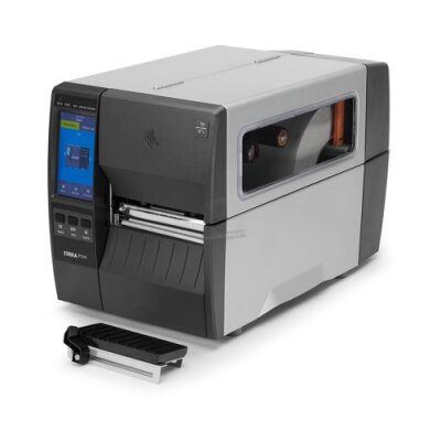 Drukarka termotransferowa Zebra ZT231R; 4", 300 dpi, Tear, EU/UK Cords, USB, Serial, Ethernet, BTLE, USB Host, RFID (Global except US/Canada/Japan), EZPL