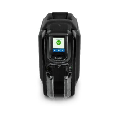 Drukarka kart plastikowych ZC350 Zebra; wydruk jednostronny, UK/EU Cords, USB & Ethernet, ISO HiCo/LoCo Mag S/W Selectable, Windows Driver