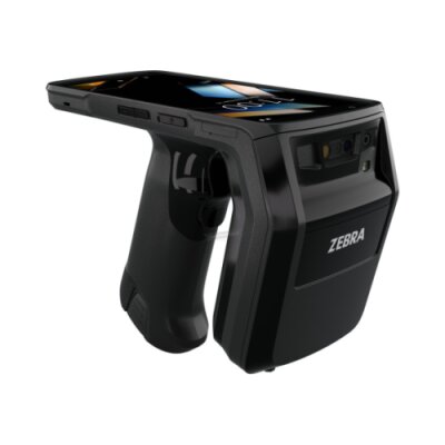 Komputer mobilny TC22R Zebra; Integrated Handheld RFID Reader, Gun, Wi-Fi 6, Android GMS, SE4710 + FF/FF Cameras + Standard Range RFID, 6GB | 64GB, Standard 7,000mAh Battery, EMEA 800MHz
