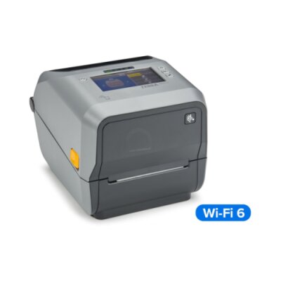 Drukarka termotransferowa Zebra (74/300M) ZD621; Color Touch LCD; 300 dpi, USB, USB Host, Ethernet, Serial, 802.11ax, BT5.3, ROW, EU and UK Cords, Swiss Font, EZPL
