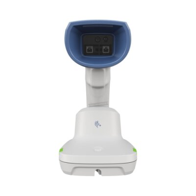 Czytnik bezprzewodowy Zebra DS8288-HC; White FIPS Vibration MFI Presentation Cradle PowerCap™ USB KIT: DS8288-HCPF00BVMWW Scanner, CBA-U21-S07ZBR Shielded USB Cable, CR8288-PC100FBWW Cradle