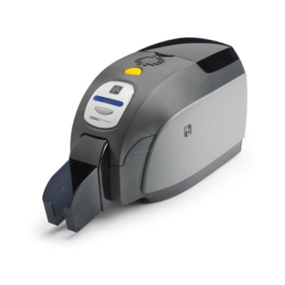 Drukarka kart plastikowych ZXP Series 3 Zebra; wydruk obustronny, UK/EU Cords, USB, Contact Station