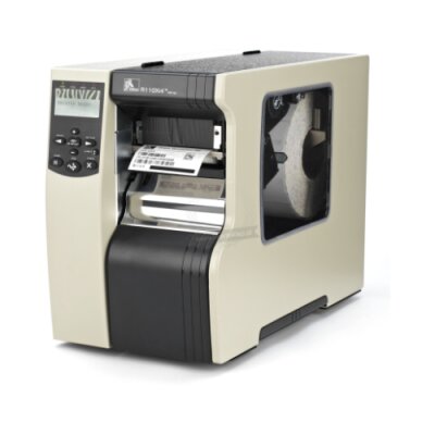 Drukarka termotransferowa 110Xi4 Zebra; 300dpi; USB; RS-232; LPT; Print Server; nawijak