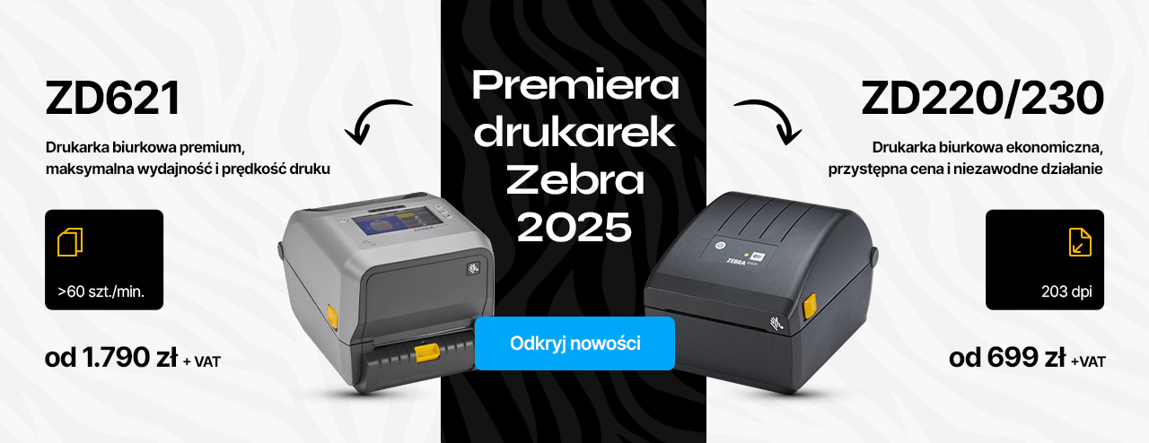 Premiera drukarek Zebra Premiera drukarek Zebra